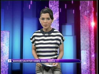 Marion Caunter hamil anak kedua