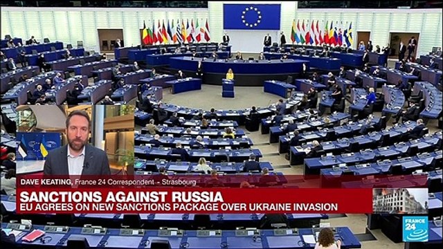 EU agrees on a new sanctions package over invasion of Ukraine