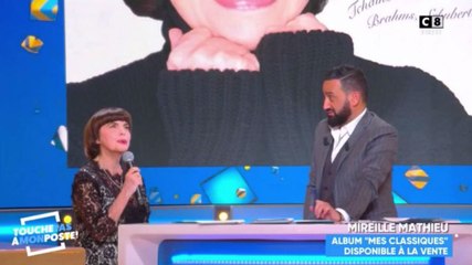 TPMP : Mireille Mathieu émue aux larmes