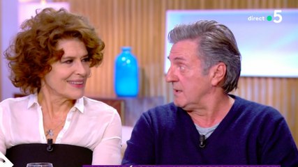 C à vous - Fanny Ardant et Daniel Auteuil