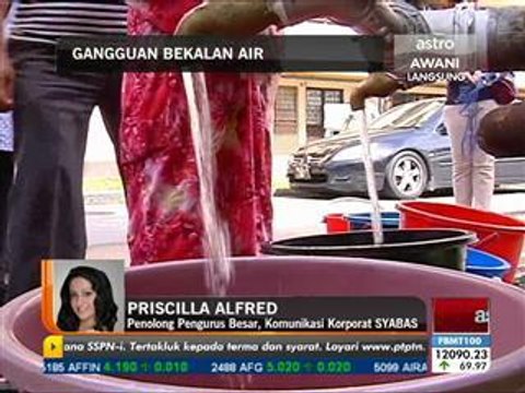 Gangguan bekalan air di Lembah Klang