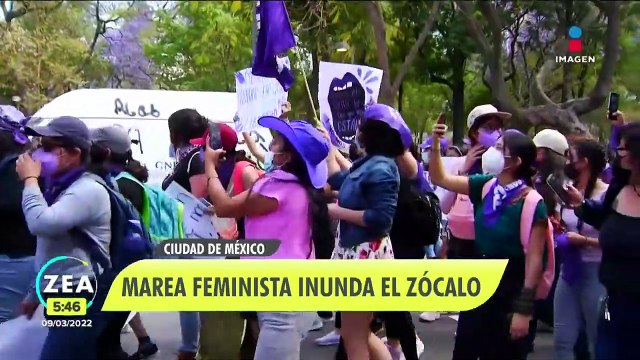 Así se vivió la marcha feminista este 8M en la CDMX y otros estados