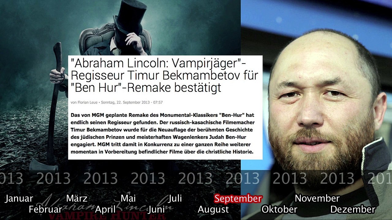 Was bisher geschah... alle wichtigen News zu 'Ben Hur' auf einen Blick!