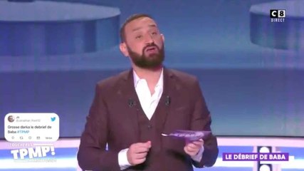 TPMP - Anouchka Delon félicite l'équipe de Cyril Hanouna