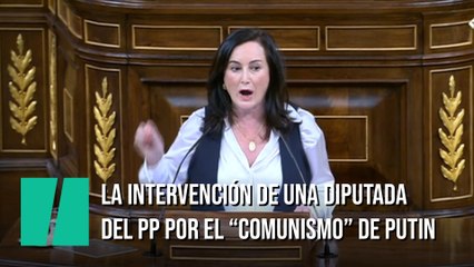 La intervención de una diputada del PP por el "comunismo" de Putin