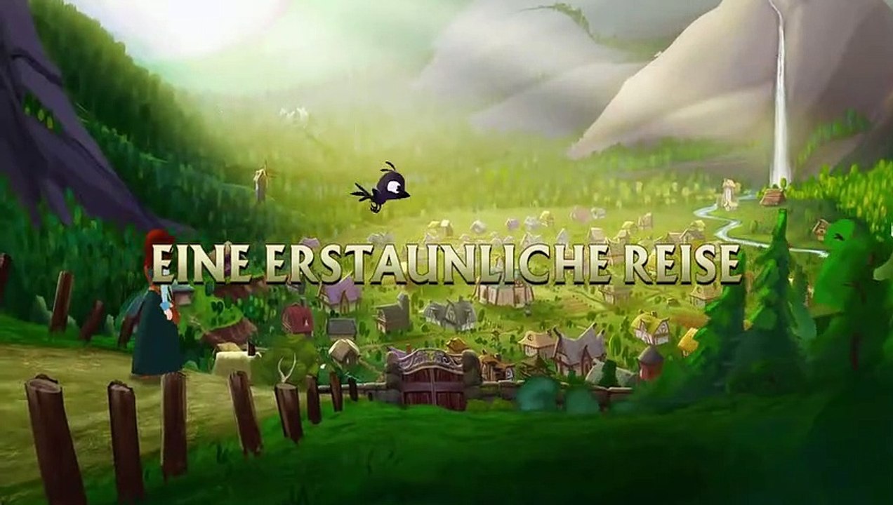 Der Eisdrache und die Legende der blauen Blumen Trailer DF