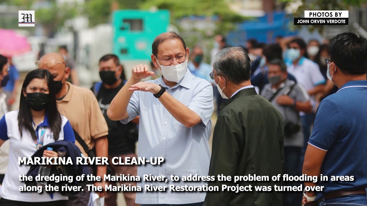 Marikina river clean-up