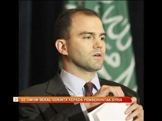 AS umum bekal senjata kepada pemperontak Syria