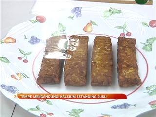 Tempe mengandungi kalsium setanding susu