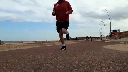 Lee Nelson is running the route of the Jarrow March - in three days