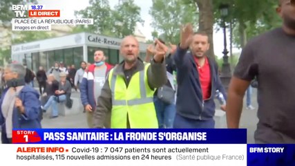 BFMTV : un reporter pris pour cible par des manifestants