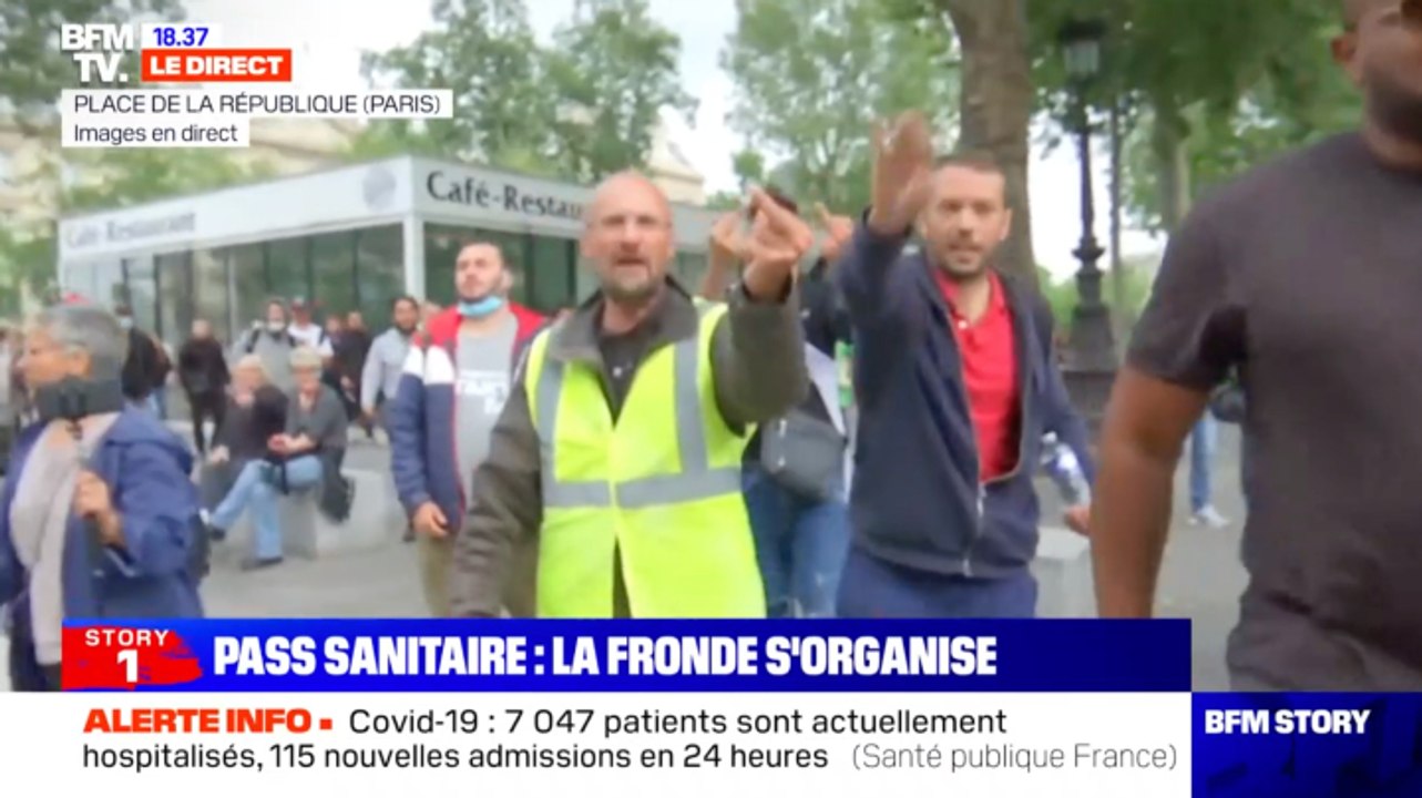 BFMTV : un reporter pris pour cible par des manifestants