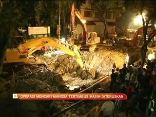 Operasi mencari mangsa masih diteruskan