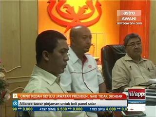 UMNO Kedah setuju jawatan presiden, naib tidak dicabar