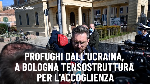 Profughi dall'Ucraina, a Bologna tensostruttura per l'accoglienza