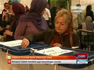 Protes pilihan raya Presiden Iran