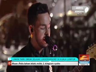 Linkin Park umum 'Jelajah Underground' di Kuala Lumpur