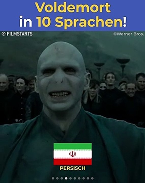 Harry Potter: Voldemort in 10 verschiedenen Sprachen! (FILMSTARTS-Original)
