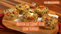 Muffin de Couve-flor com Frango_