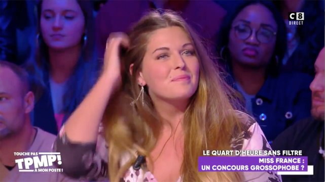 Miss France grossophobe ? Amandine Billoux persiste et répond à Sylvie Tellier dans TPMP !