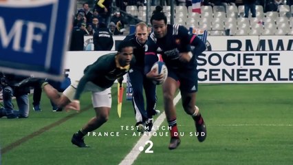 Rugby : Le XV de France rencontre l'Afrique du Sud sur France 2
