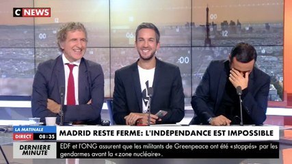 Fou rire Cnews matinale 12 octobre 2017