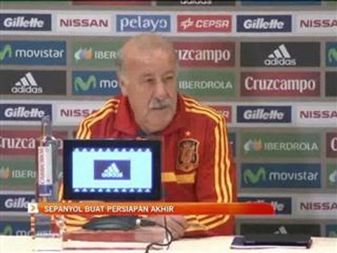 Sepanyol buat persiapan akhir
