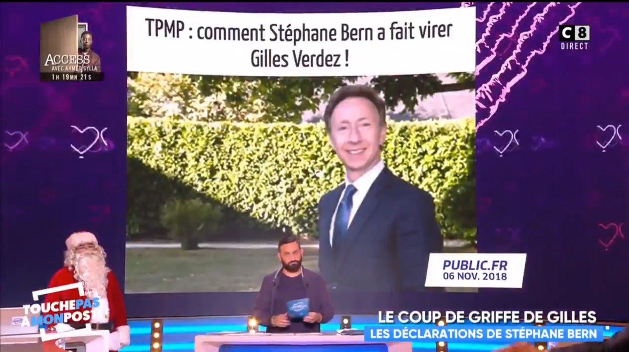 Gilles Verdez "meurtri" d'être boycotté par Stéphane Bern (TPMP)