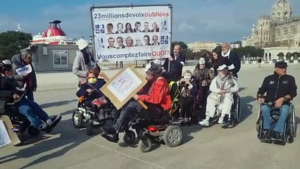 Marseille. Les personnes en situation de handicap interpellent les candidats à la présidentielle