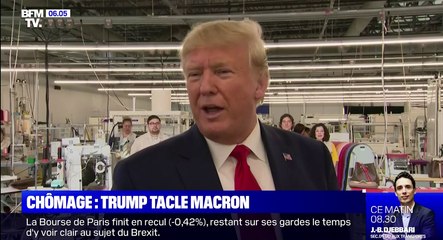 Zapping du 21/10 : Le tacle de Donald Trump à Emmanuel Macron