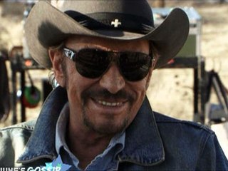 Johnny Hallyday au top de sa forme a une nouvelle optique pour 2010 !