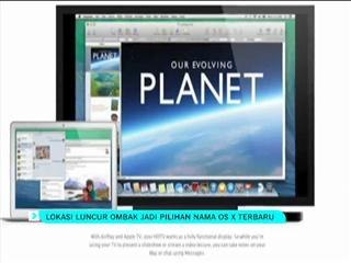 Lokasi luncur ombak jadi pilihan nama Os X terbaru