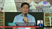 Ban sa political motorcade sa Davao City, dapat i-reconsider ni Mayor Sara Duterte, ayon kay Sen. Lacson | SONA