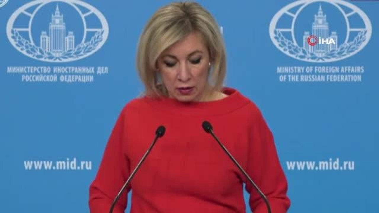 (MOSKOVA)- Rusya Dışişleri Bakanlığı Sözcüsü Zaharova: "Nükleer Santraller, Ukraynalı Milliyetçi Grupların Nükleer Provokasyonuna Karşı Alındı"- "bir...