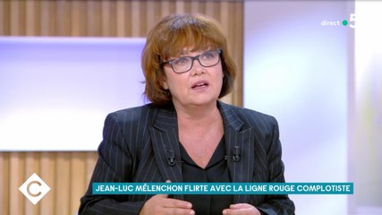 Nathalie Saint-Cricq regrette son silence face à Jean-Luc Mélenchon