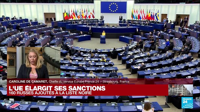 Ukraine : l'UE élargit ses sanctions contre la Russie et la Biélorussie