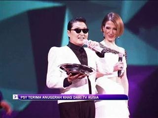 PSY terima Anugerah Khas dari TV Rusia
