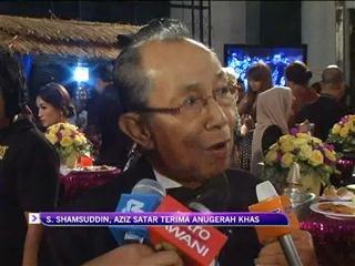 Sudin, Aziz Satar terima anugerah khas