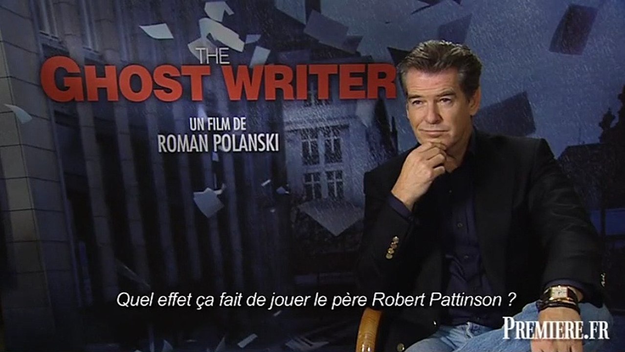 Pierce Brosnan nous parle de Robert Pattinson