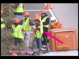 VIDEO PUBLIC :Regardez Michelle Rodriguez purger sa peine de 200 h!