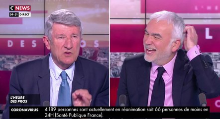 Zapping du 19/05 : Pascal Praud hilare face à Philippe de Villiers qui assure avoir guéri du Covid-19 grâce à du Pastis