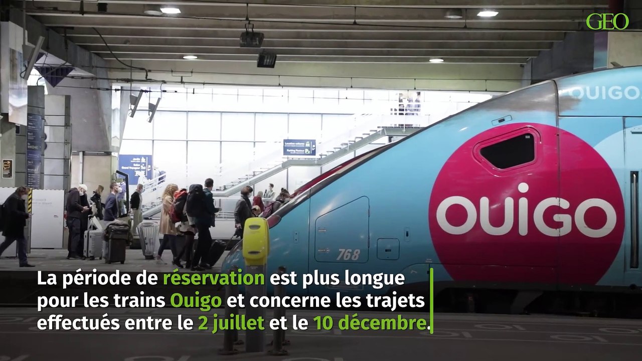 Des billets de train pout les vacances d'été déjà disponibles