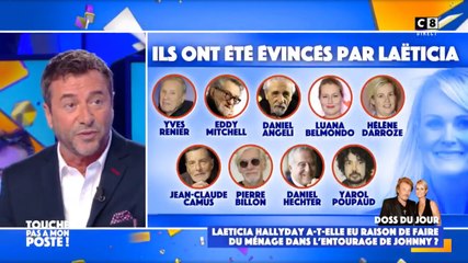 Laeticia Hallyday a-t-elle fait le tri dans l'entourage de Johnny ?
