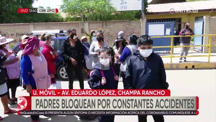 Menor es atropellada afuera de su colegio en Cochabamba