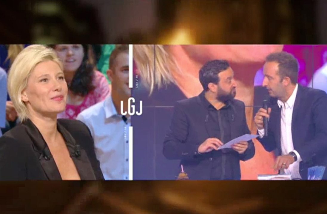 Cyrille Eldin ironise sur les audiences du Grand Journal (Canal+) dans Touche pas à mon poste (D8)