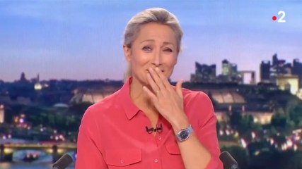 Le fou rire d'Anne-Sophie Lapix
