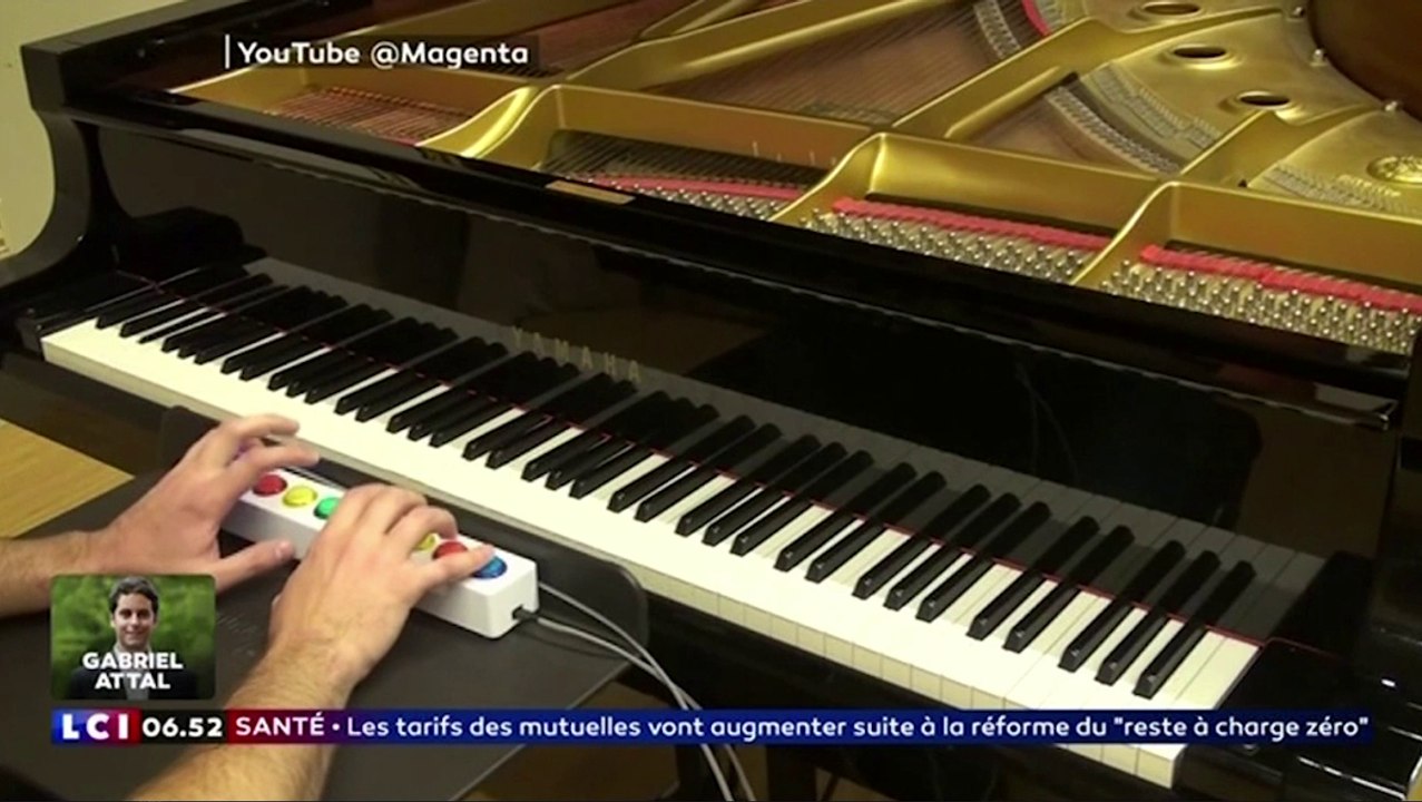 Zapping du 24/10 : L’IA Google qui transforme n’importe qui en virtuose du piano
