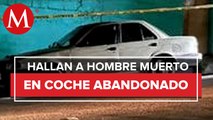 Hombre muere tras ser baleado y abandonado dentro de auto en Monterrey