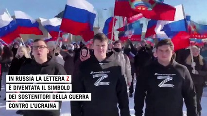 Ecco come la "Z" è diventata il simbolo della propaganda russa