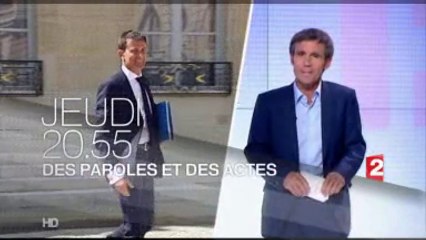 Paroles et des actes - Manuel Valls -